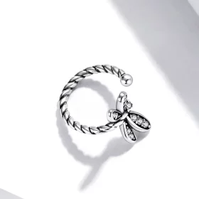 Pandora Style Delicate Dragonfly Ear clip - SCE1295 Pandora Style Delicate Dragonfly Ear clip - SCE1295