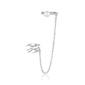 Pandora Style Flying Swallow Ear clip - BSE411 Pandora Style Flying Swallow Ear clip - BSE411