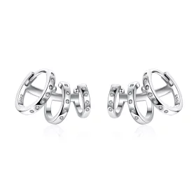 Pandora Style Punk Girl Ear clip - BSE085 Pandora Style Punk Girl Ear clip - BSE085