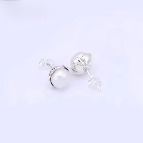 PANDORA Grand Pearl Stud Earrings - 290533P PANDORA Grand Pearl Stud Earrings - 290533P