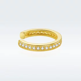 Pandora Style Silver Simple Ear clip - SCE998-B Pandora Style Silver Simple Ear clip - SCE998-B