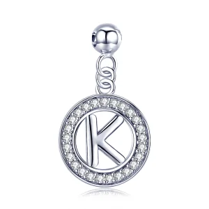 Pandora Style Me Wish Letter-K Dangle - BSP001-K (image for) Pandora Style Me Wish Letter-K Dangle - BSP001-K