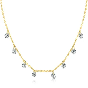 Pandora Style Gold-Plated Recollect Chain Necklace - SCN299-B (image for) Pandora Style Gold-Plated Recollect Chain Necklace - SCN299-B