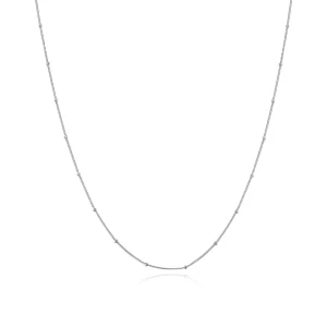 Pandora Style Silver Small Balls Basic Chain Necklaces Chain - SCN391 (image for) Pandora Style Silver Small Balls Basic Chain Necklaces Chain - SCN391