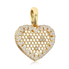 Honeycomb Lace Pendant, PANDORA Shine™ & Clear CZ - 367111CZ Honeycomb Lace Pendant, PANDORA Shine™ & Clear CZ - 367111CZ