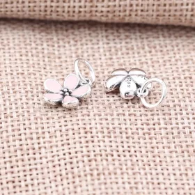PANDORA Cherry Blossom Flower Necklace Pendant - 390347EN40 PANDORA Cherry Blossom Flower Necklace Pendant - 390347EN40
