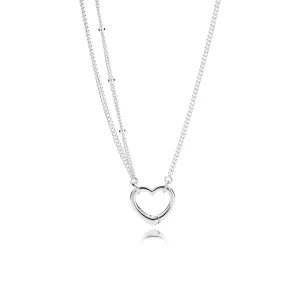PANDORA Open Heart Chain Necklace - 397204 (image for) PANDORA Open Heart Chain Necklace - 397204
