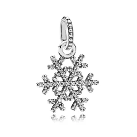PANDORA Snowflake Necklace Pendant - 390354cz PANDORA Snowflake Necklace Pendant - 390354cz