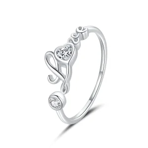 Pandora Style Love Open Ring - BSR146 (image for) Pandora Style Love Open Ring - BSR146