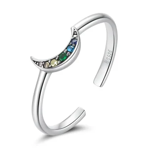 Pandora Style Shine The Moon Open Ring - SCR778 (image for) Pandora Style Shine The Moon Open Ring - SCR778