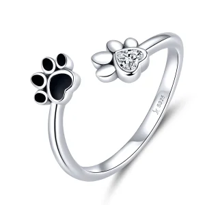 Pandora Style Silver Friendships Open Ring - SCR605 (image for) Pandora Style Silver Friendships Open Ring - SCR605