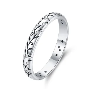 Pandora Style Silver Vintage Vine Ring - SCR659 (image for) Pandora Style Silver Vintage Vine Ring - SCR659
