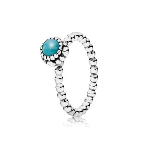 PANDORA December Birthstone Ring - 190854TQ (image for) PANDORA December Birthstone Ring - 190854TQ