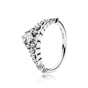 PANDORA Fairytale Tiara Clear CZ Ring - 196226CZ (image for) PANDORA Fairytale Tiara Clear CZ Ring - 196226CZ