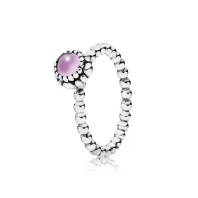 PANDORA February Birthstone Ring - 190854AM PANDORA February Birthstone Ring - 190854AM