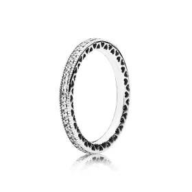 PANDORA Hearts of Pandora Ring - 190963CZ PANDORA Hearts of Pandora Ring - 190963CZ