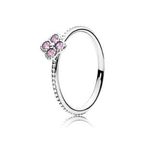 PANDORA Pink Oriental Blossom Ring - 191001PCZ (image for) PANDORA Pink Oriental Blossom Ring - 191001PCZ