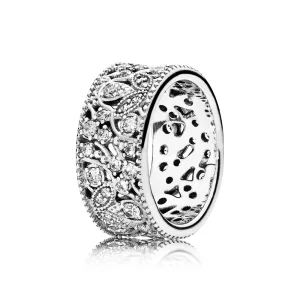 PANDORA Shimmering Leaves Ring - 190965CZ (image for) PANDORA Shimmering Leaves Ring - 190965CZ