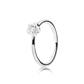 Starshine PANDORA Solitaire Ring - 190977CZ Starshine PANDORA Solitaire Ring - 190977CZ