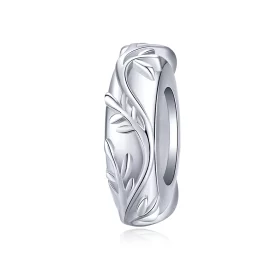 Pandora Style Silver Vine Leaf Spacer Charm - BSC142 Pandora Style Silver Vine Leaf Spacer Charm - BSC142