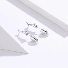 Pandora Style Dolphin Stud Earrings - BSE184 Pandora Style Dolphin Stud Earrings - BSE184