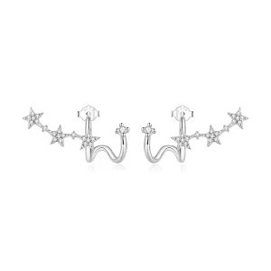 Pandora Style Star Stud Earrings - BSE700 (image for) Pandora Style Star Stud Earrings - BSE700