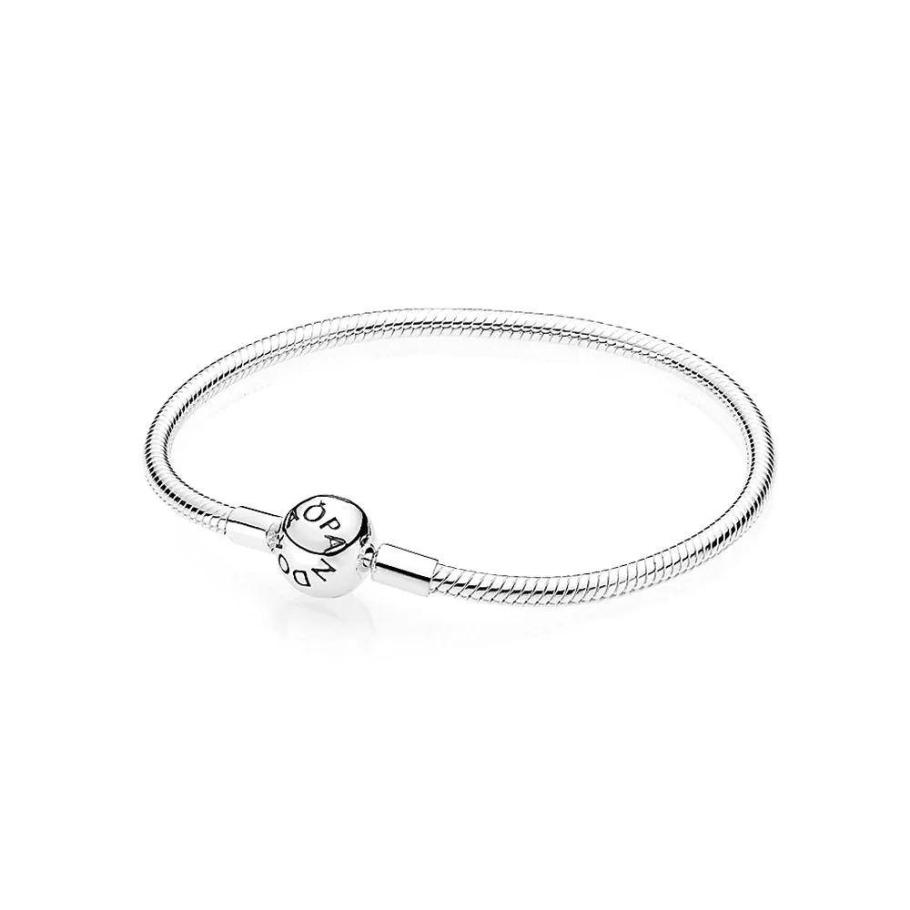 PANDORA Smooth Silver Clasp Bracelet - 590728