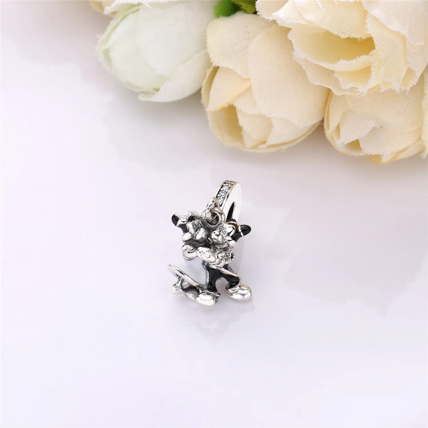 Mickey and Minnie Mouse Dangle Charm by PANDORA - 7501057371846P