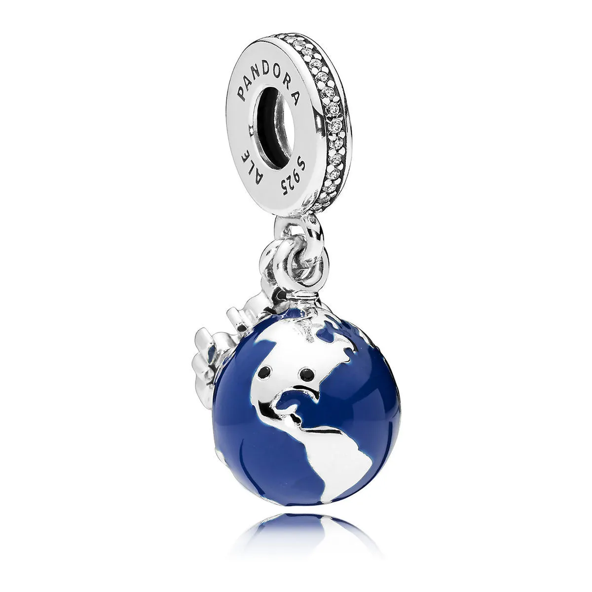 Mickey Mouse Globe Charm by PANDORA - 7501057371914P