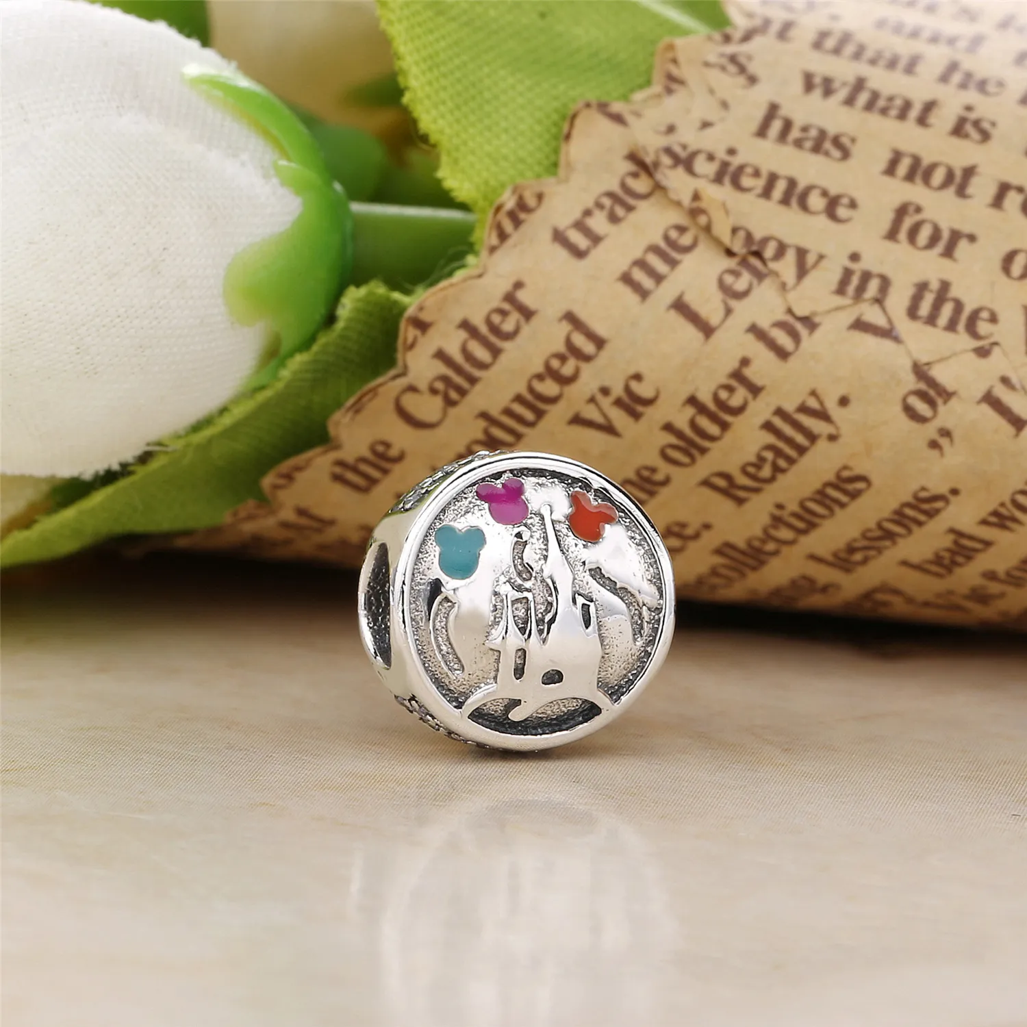 Mickey Mouse Happy Birthday Charm by PANDORA - 7501057371912P