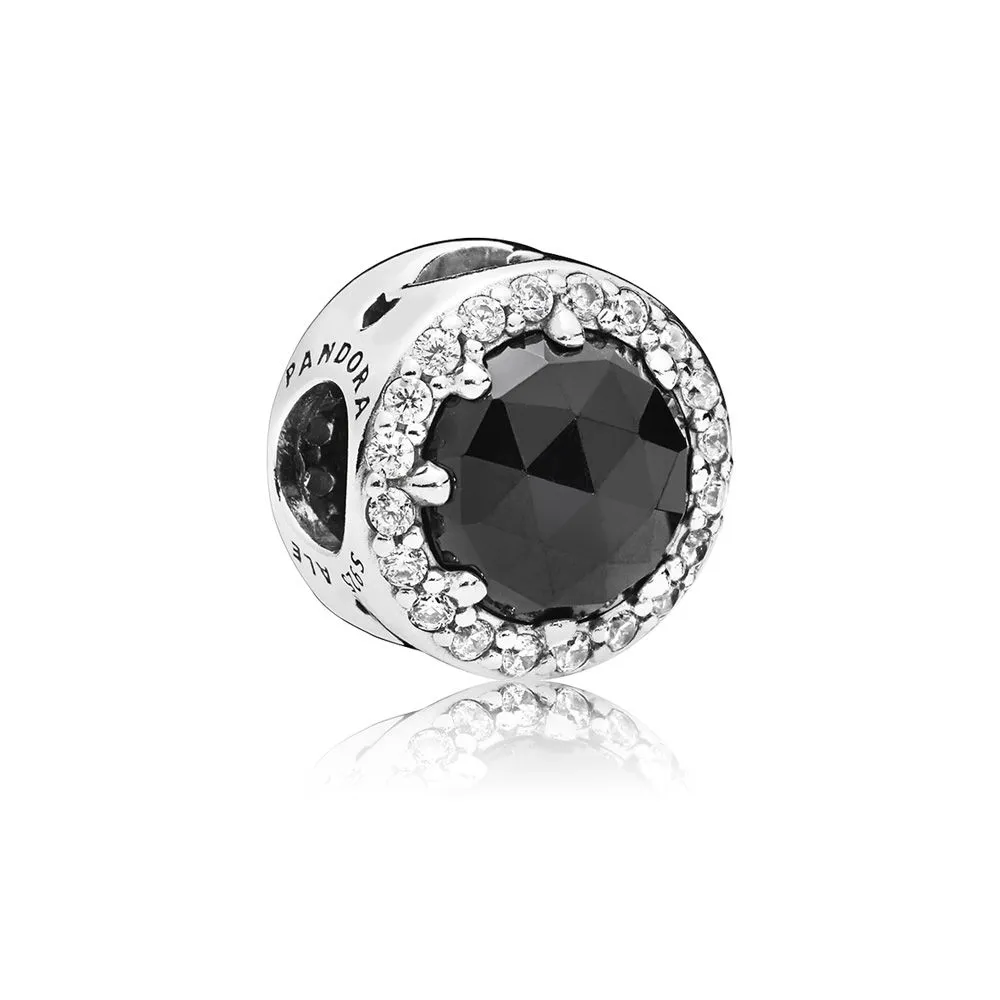 pandora disney evil queens black magic charm black crystals clear cz 797487nck