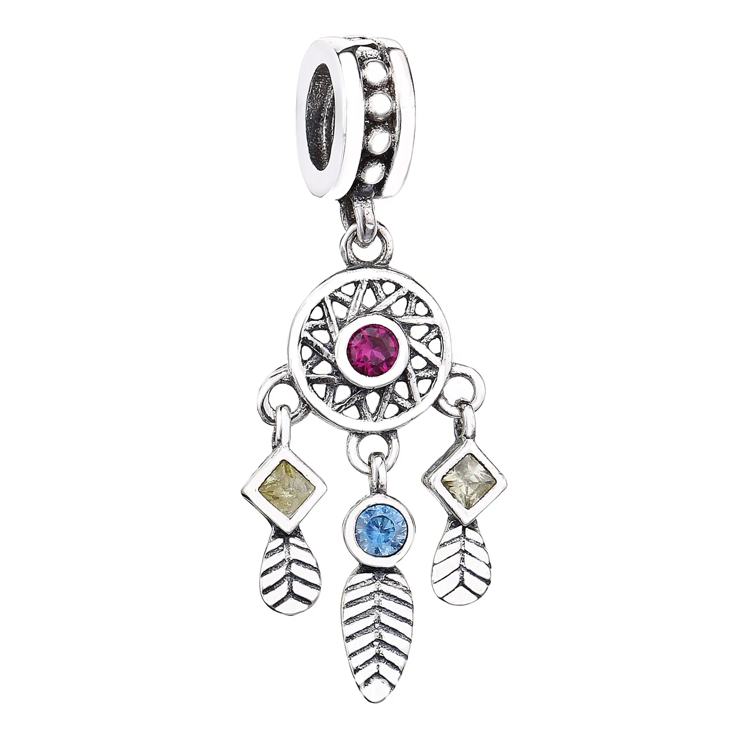 pandora feather pendants pj004471