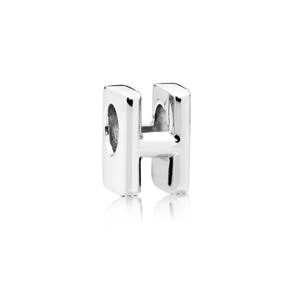 pandora letter h charm 797462