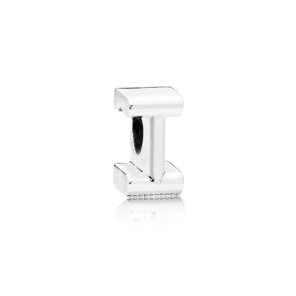 pandora letter i charm 797463