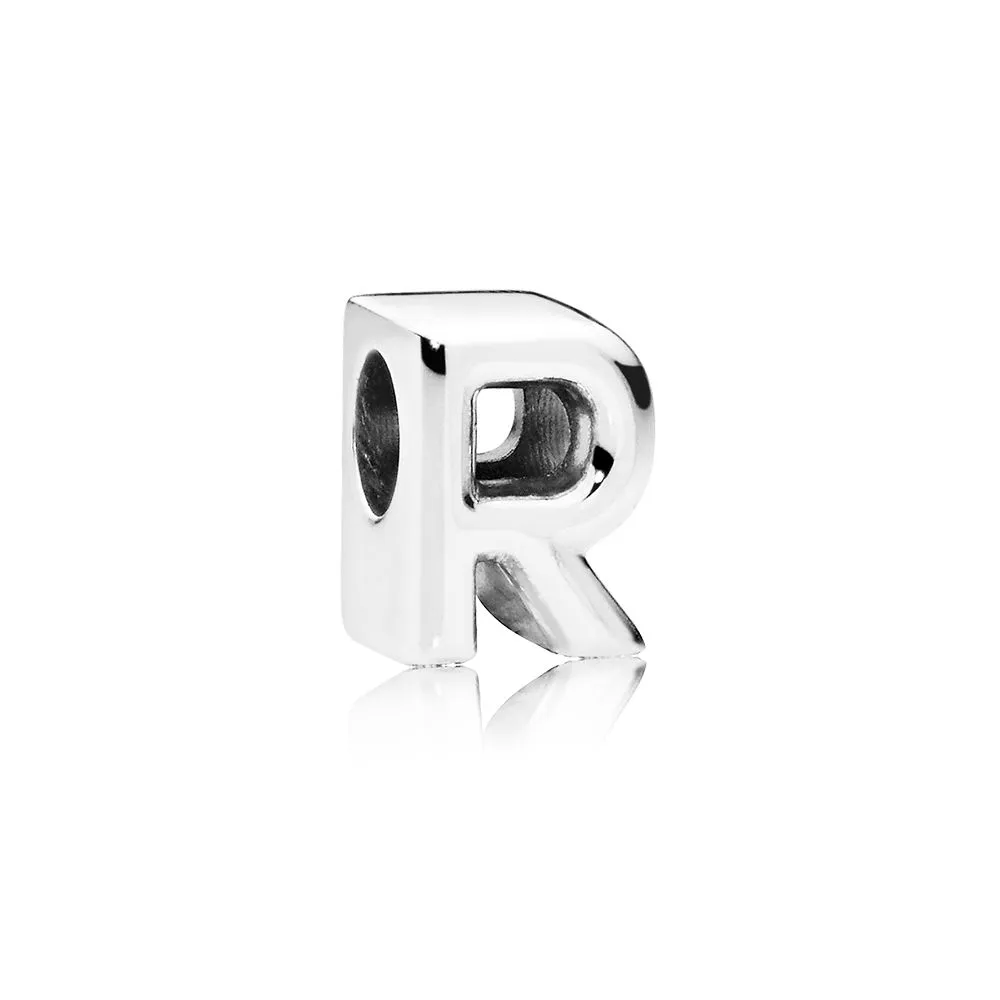 pandora letter r charm 797472