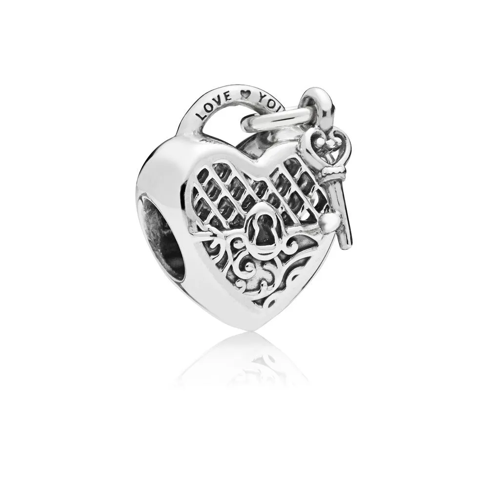 pandora love you lock charm 797655