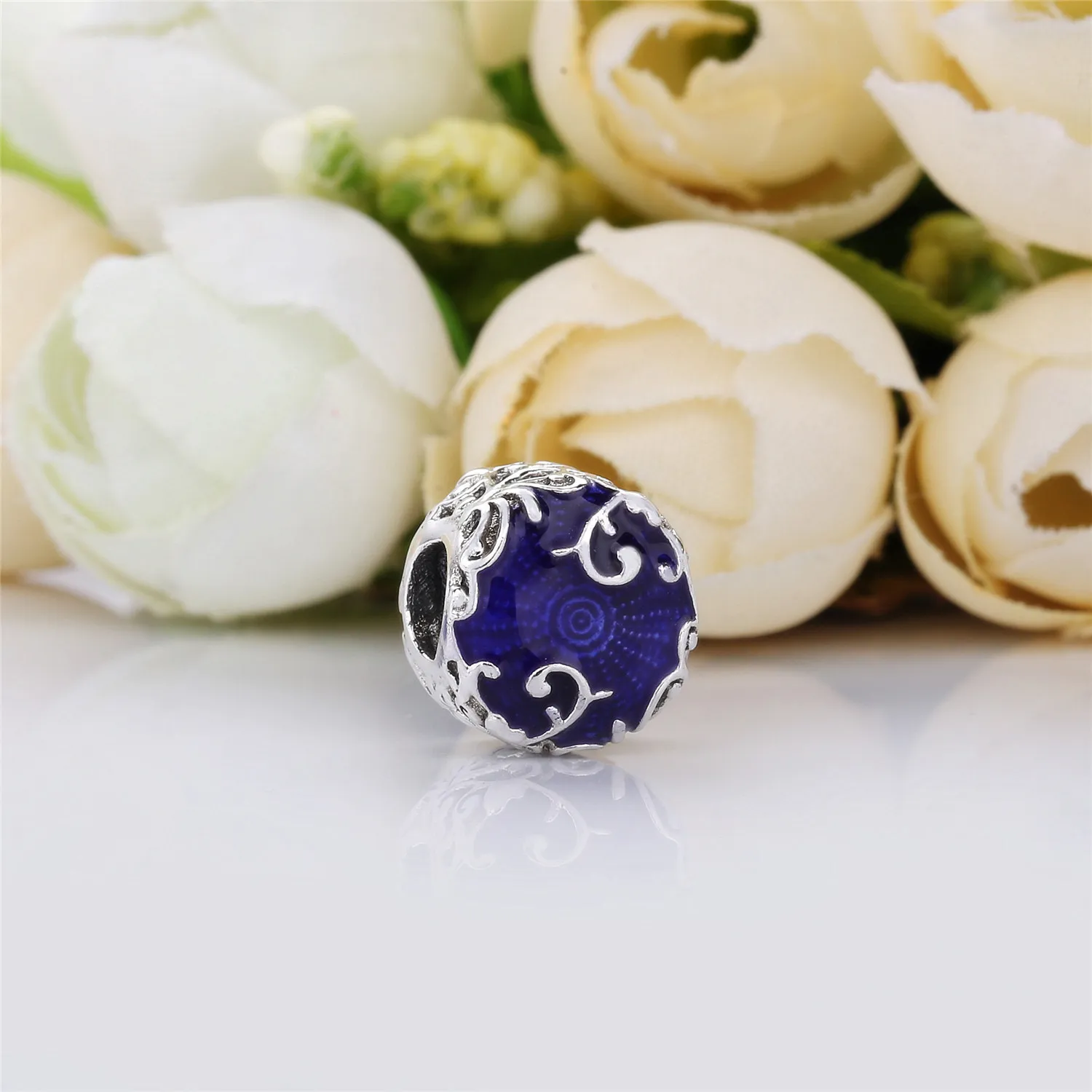 PANDORA Regal Beauty Charm, Purple Enamel - 797607EN13