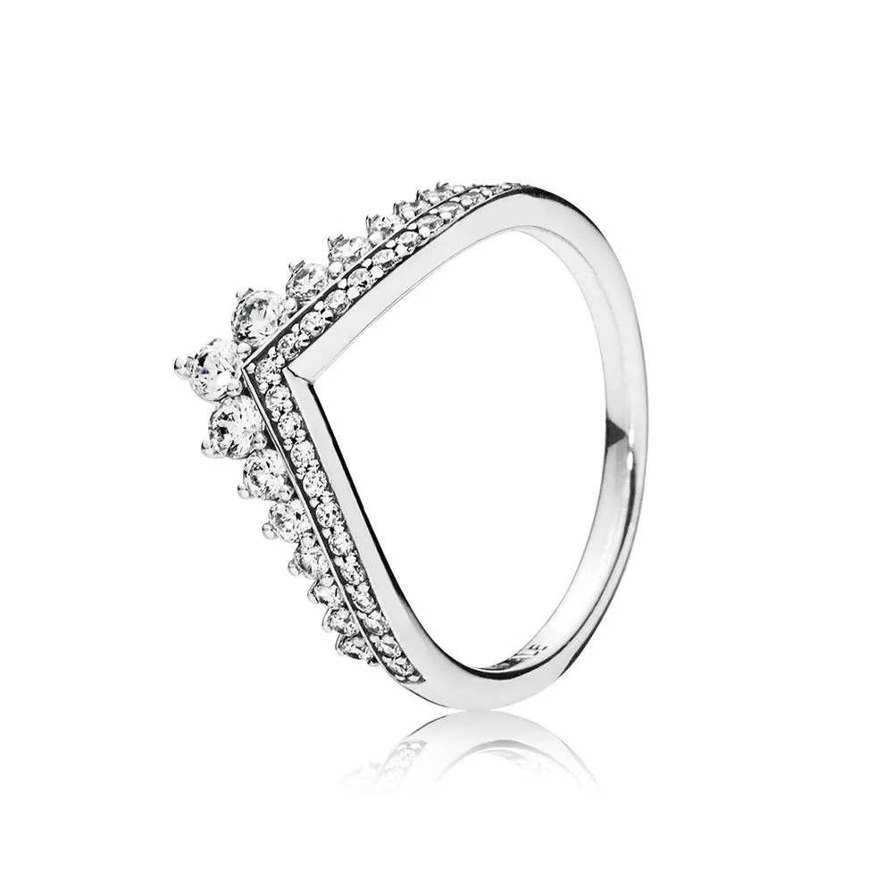 PANDORA Princess Wish Ring, Clear CZ - 197736CZ