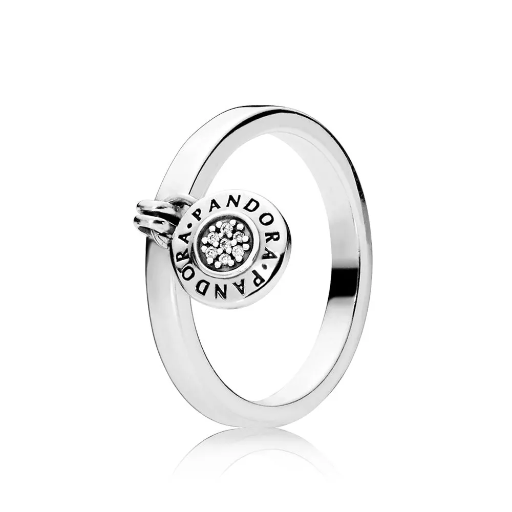 PANDORA Signature Ring, Clear CZ - 197400CZ