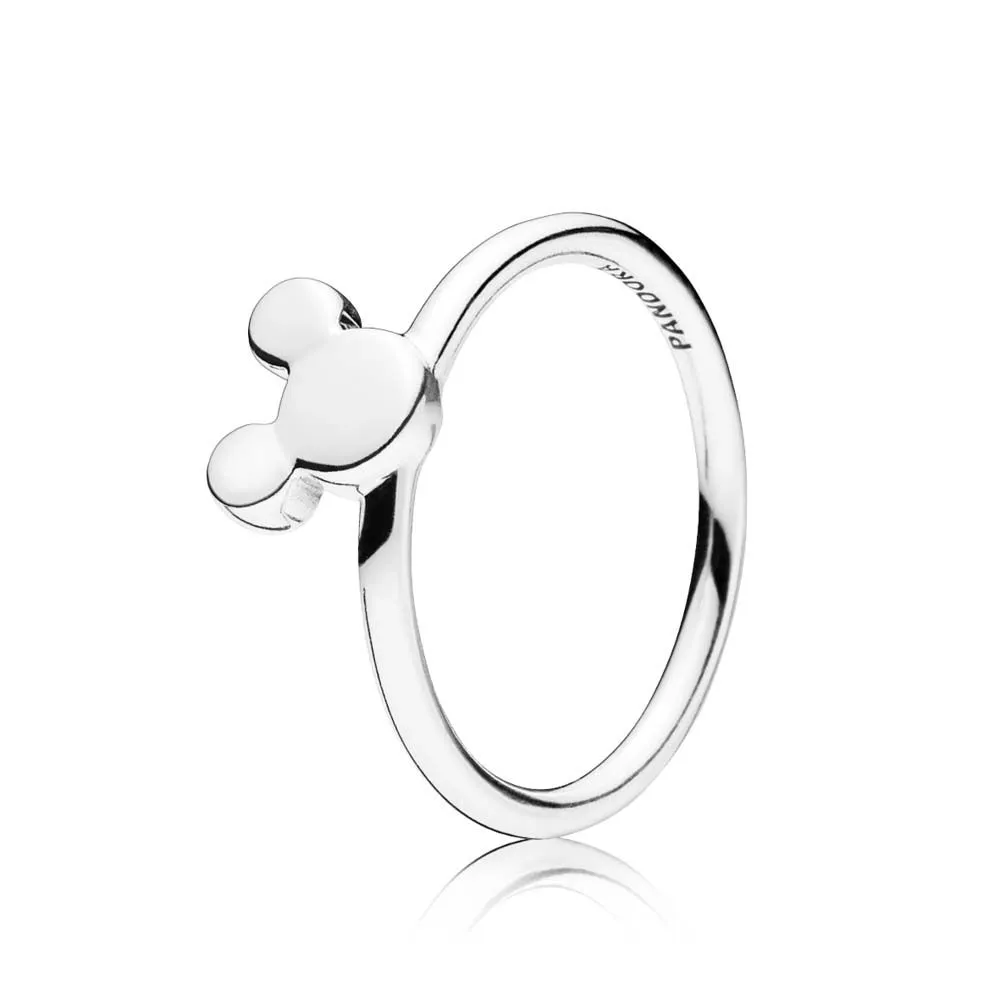 PANDORA Disney, Mickey Silhouette Ring - 197508