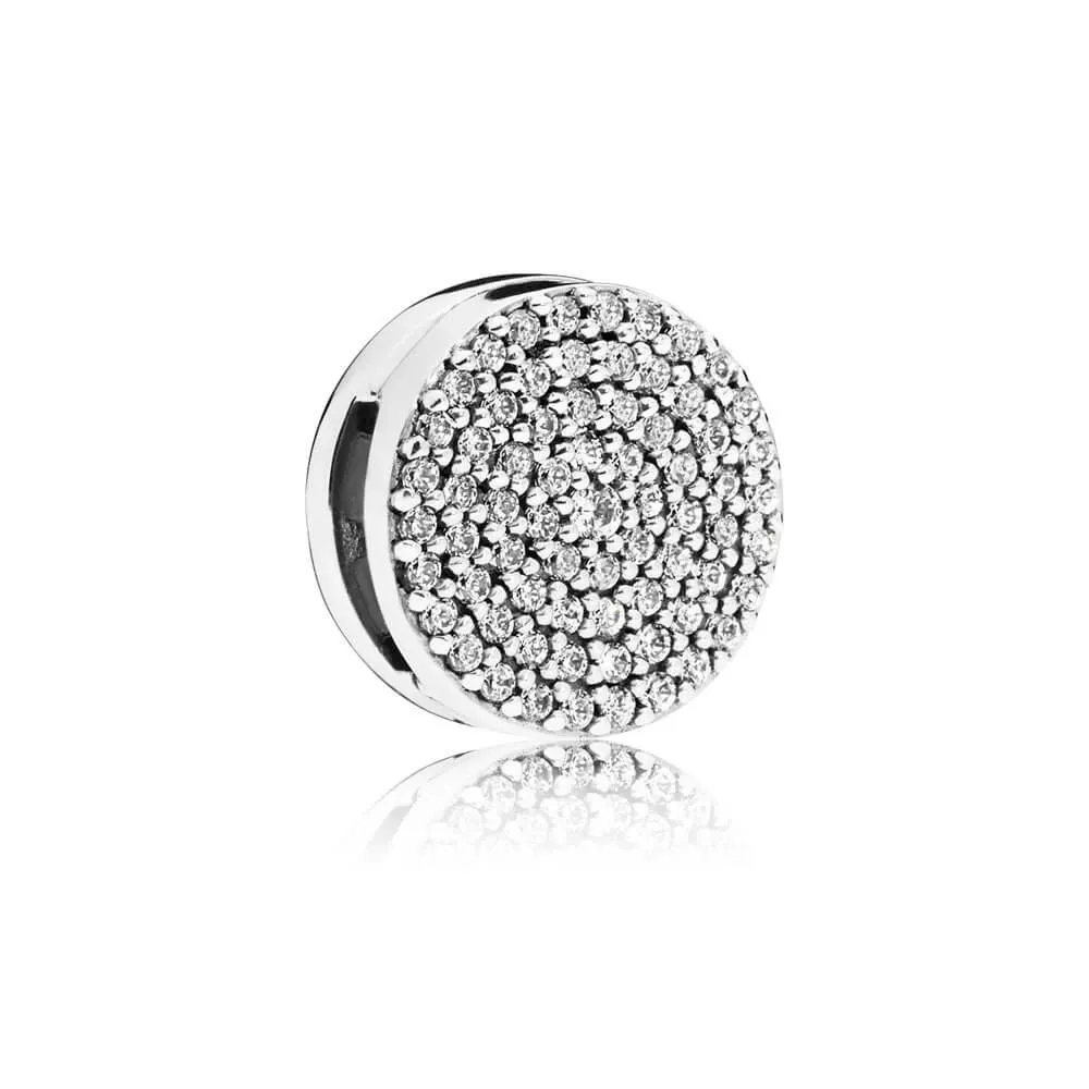 PANDORA Reflexions™ Dazzling Elegance Clip Charm, Clear CZ - 797583CZ