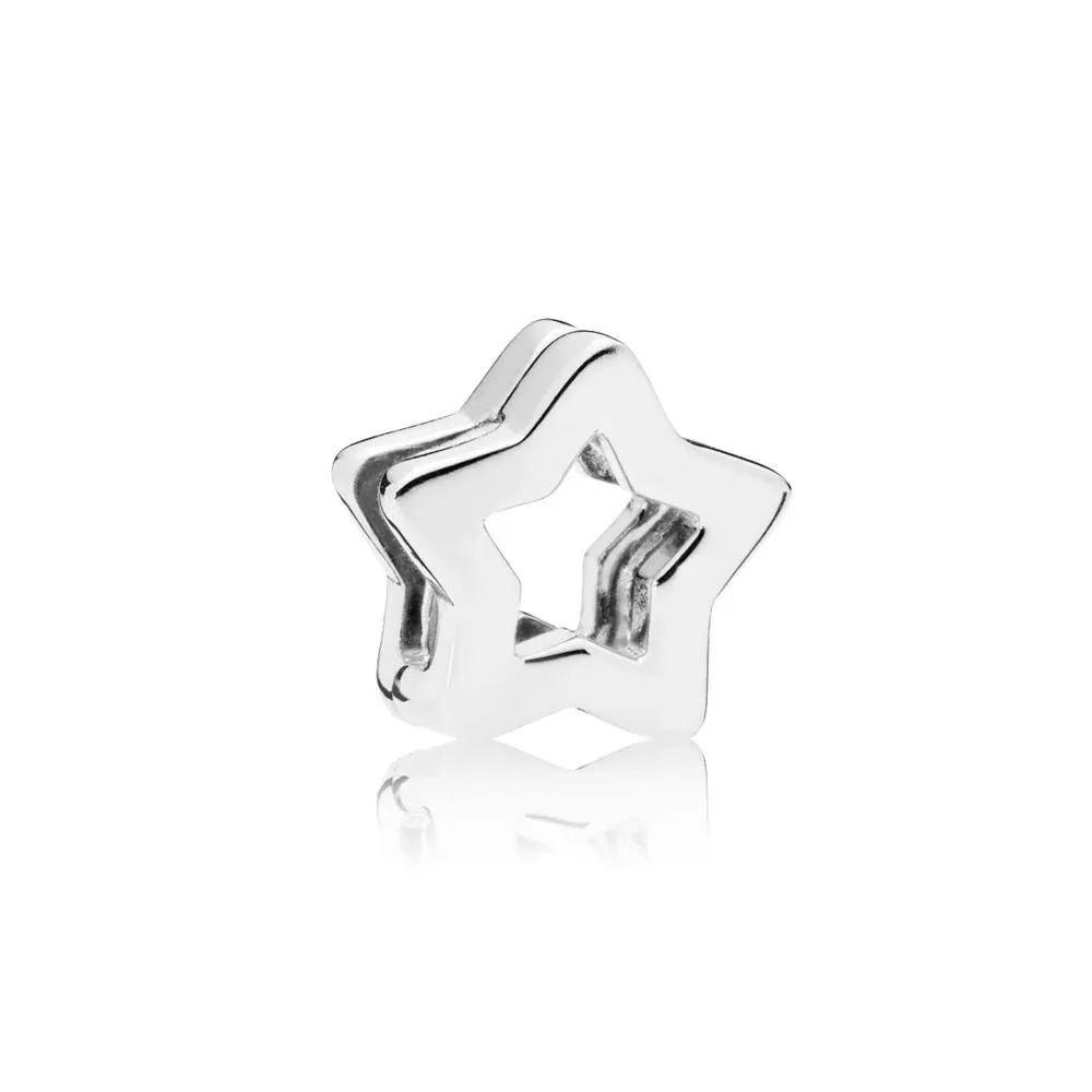 PANDORA REFLEXIONS™ Sleek Star Clip Charm - 797544