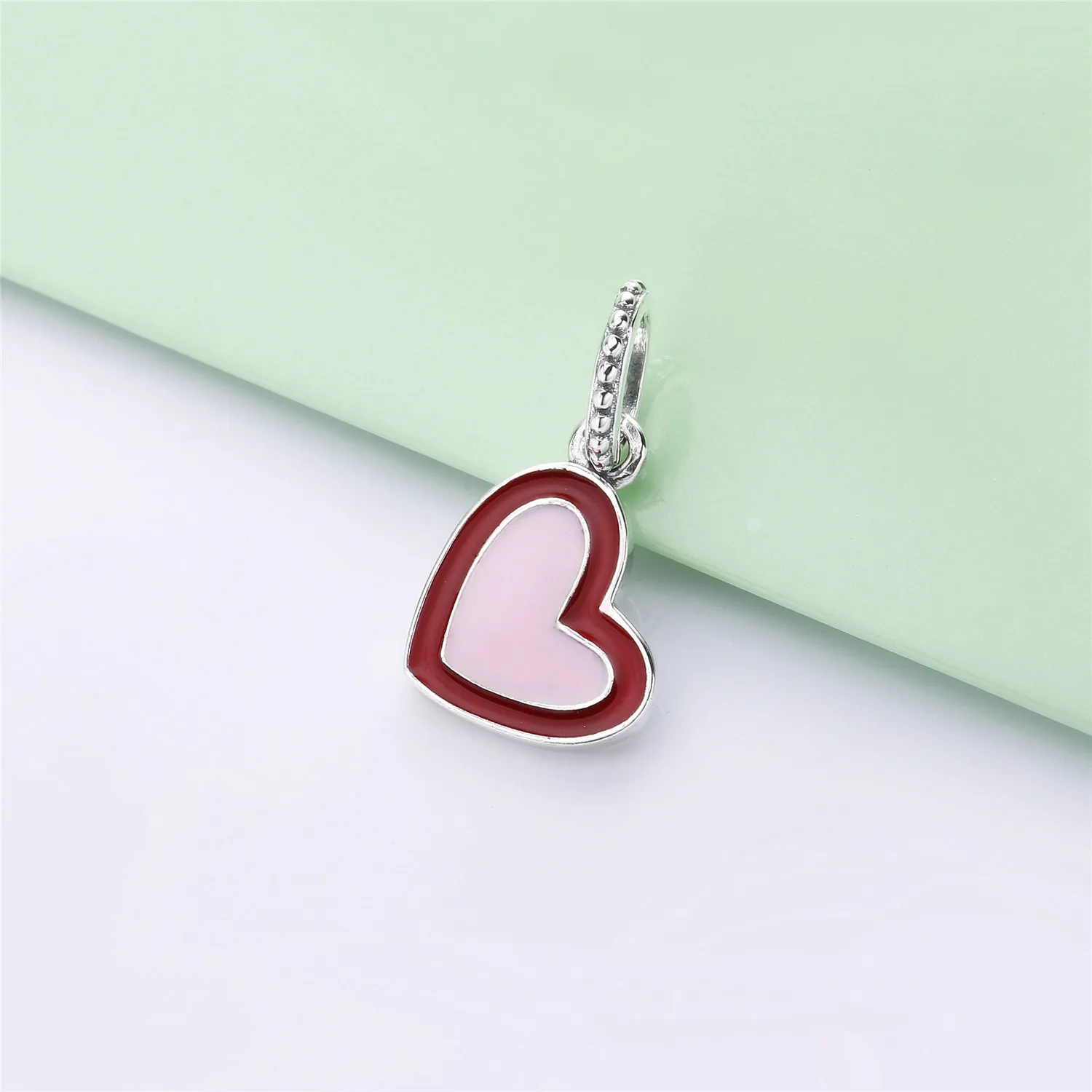 PANDORA Asymmetric Heart of Love Charm, Mixed Enamel - 797820ENMX