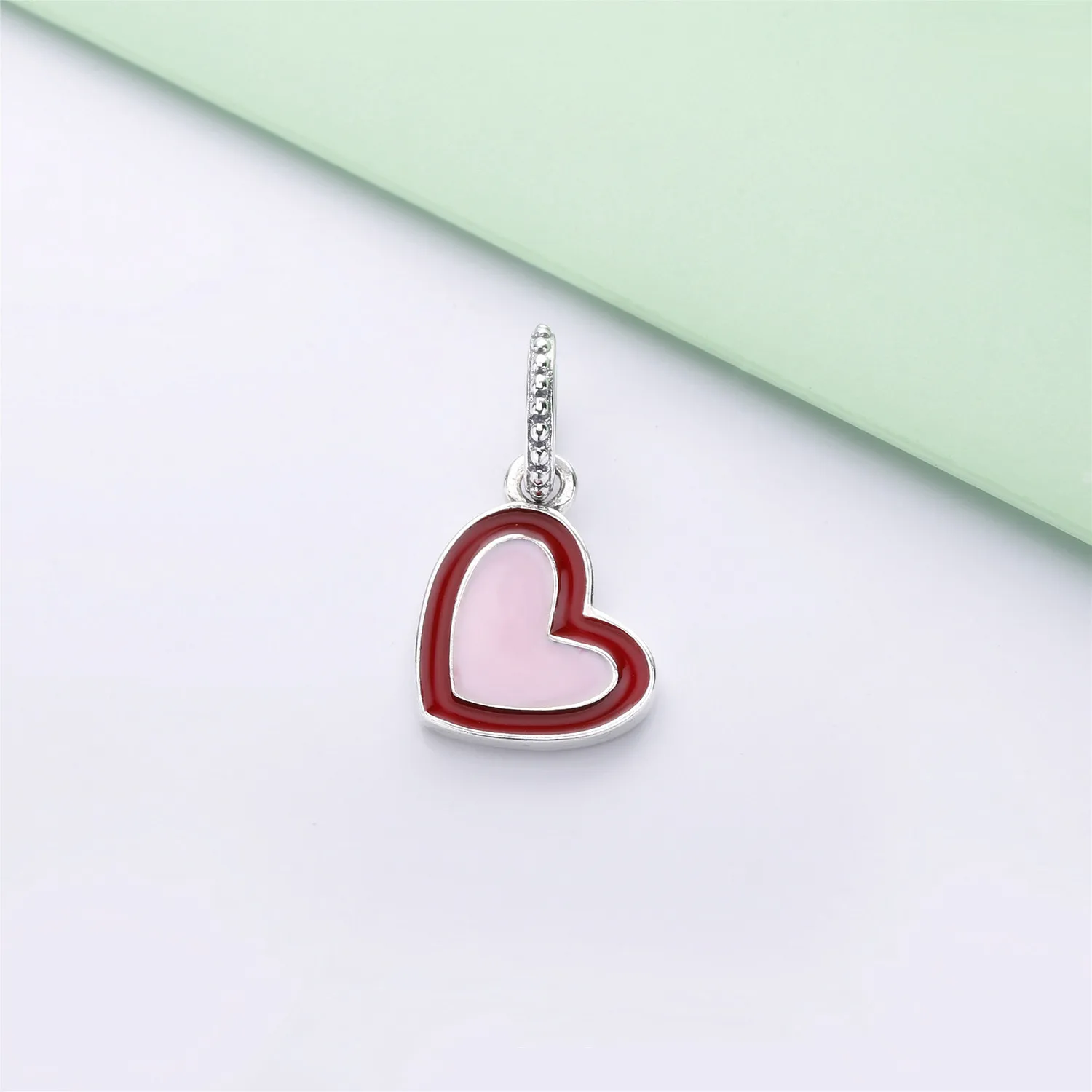 PANDORA Asymmetric Heart of Love Charm, Mixed Enamel - 797820ENMX