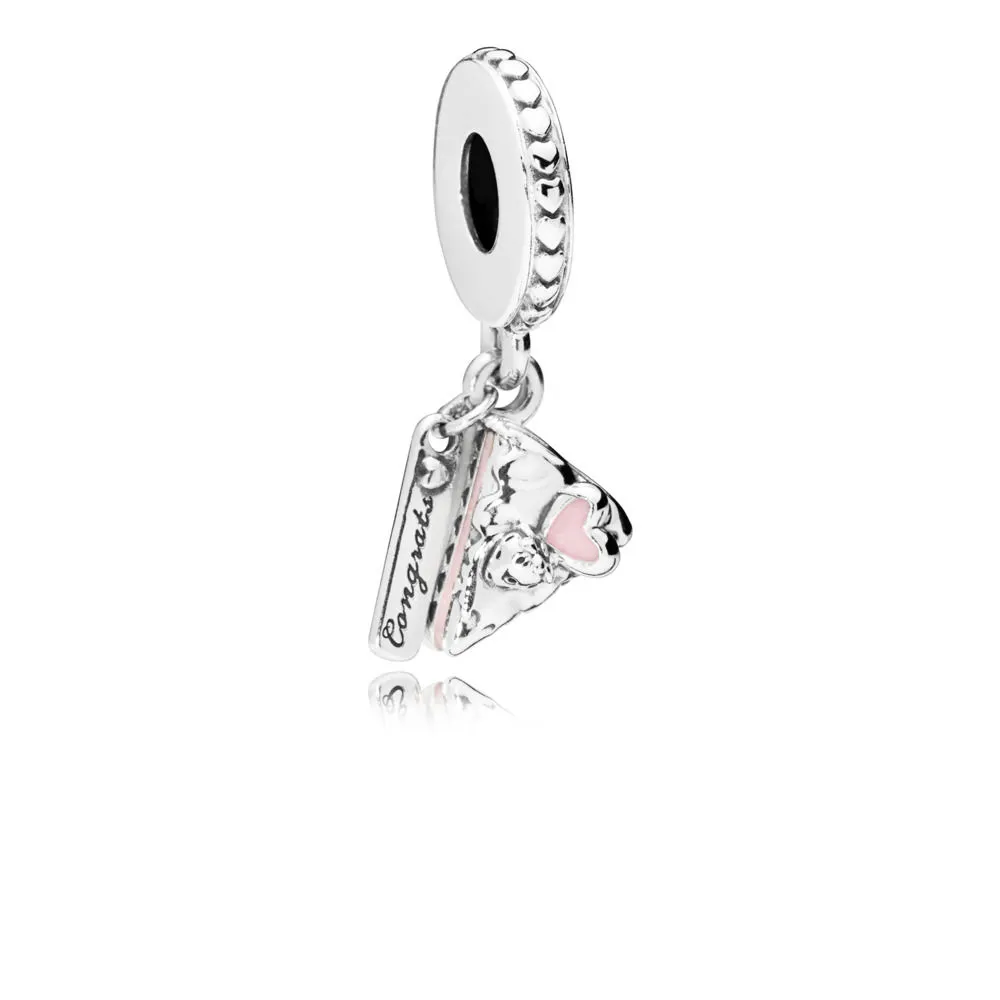 PANDORA Celebration Cake Dangle Charm, Mixed Enamel - 797258ENMX