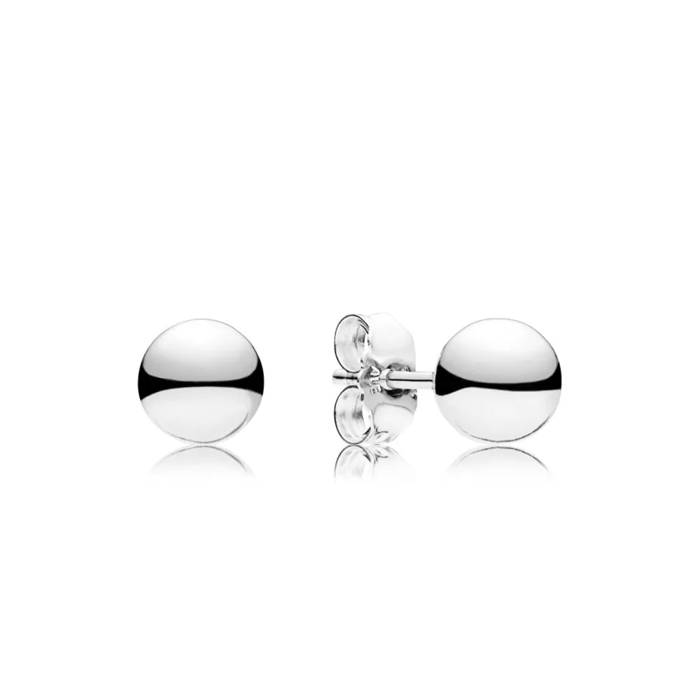 pandora classic beads stud earrings 297568