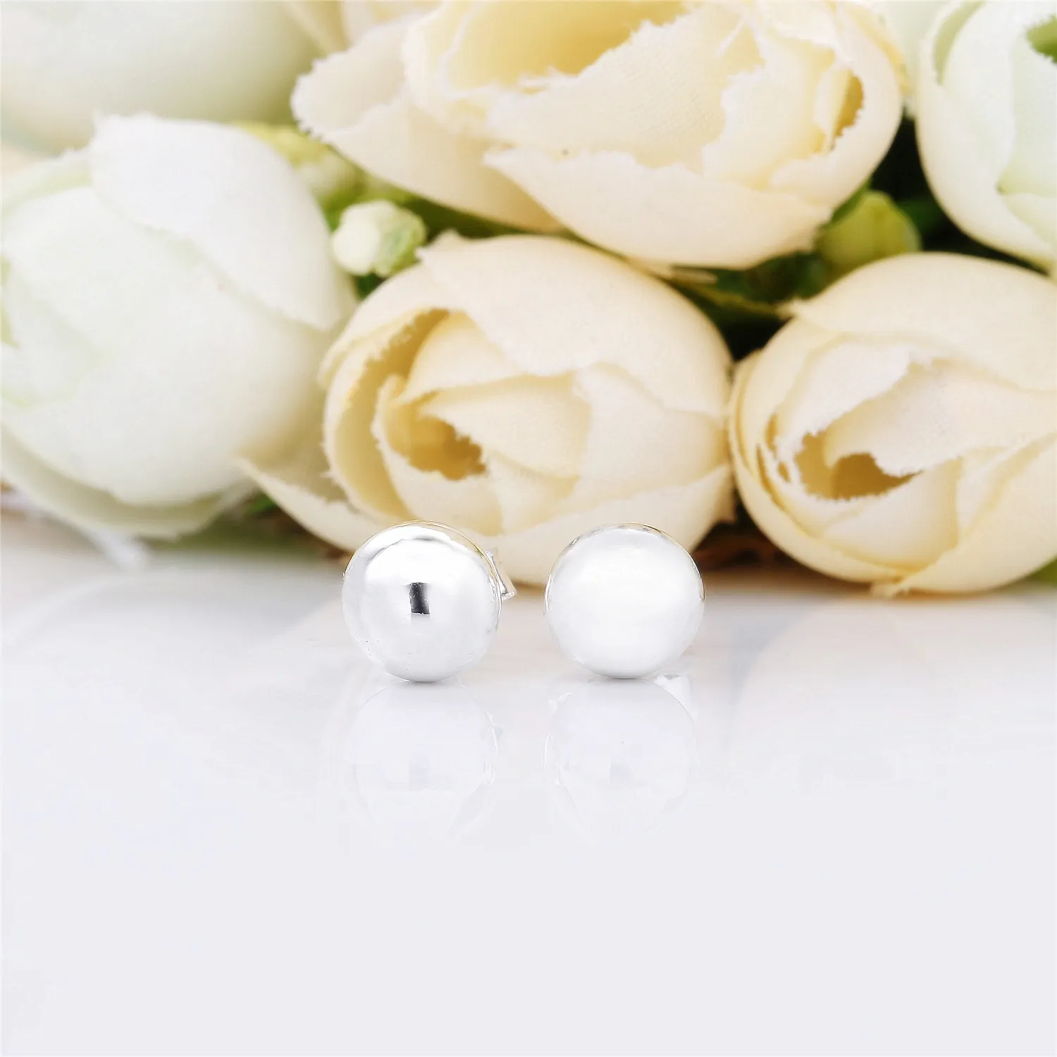 PANDORA Classic Beads Stud Earrings - 297568