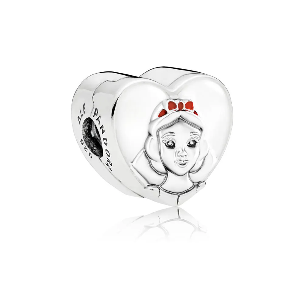 pandora disney snow white portrait charm mixed enamel 797165enmx