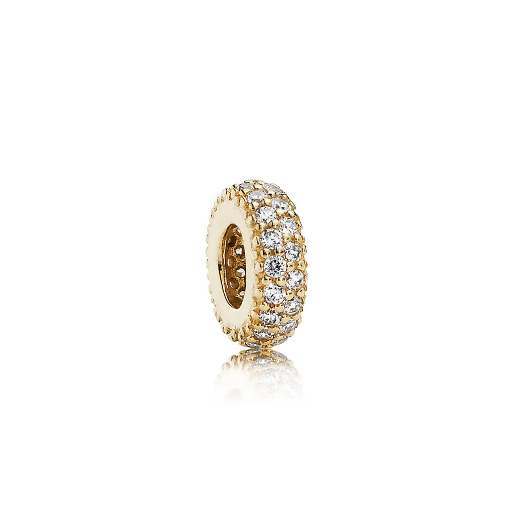 PANDORA Inspiration Within Spacer, 14K Gold & CZ - 750835CZ