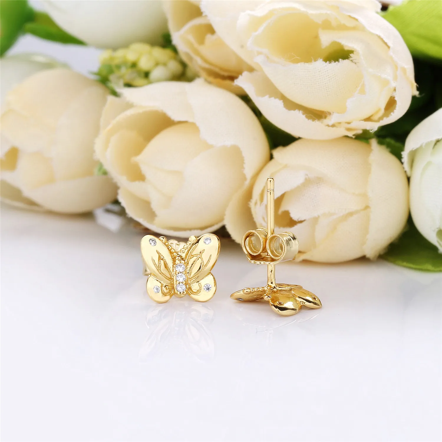 Decorative Butterflies Earrings, Pandora Shine™ - 267921CZ